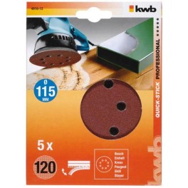 KWB schuurschijf ø 115 mm K120