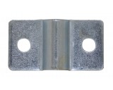 Gaaspaneelbeslag verzinkt 35x20mm