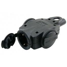 STEKKERDOOS 3V RA RUBBER HANGMODEL IP54