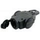 STEKKERDOOS 3V RA RUBBER HANGMODEL IP54