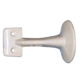 Leuninghouder Blind Hol Aluminium Wit M8