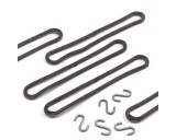 COVER SPANRUBBERS MET S-HAKEN 5 STUKS