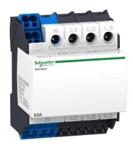 Schneider Electric LINERGY aansluitklem voor hoofdkabel 4p DIN-rail 24-aansluitingen - 04040