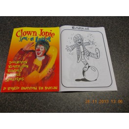 Clown Jopie speel- en kleurboek