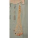Deco visnet/fuik met schelpen en vis 